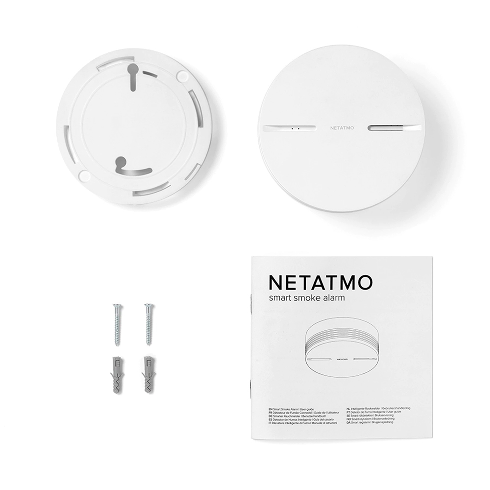Senzor Fum Netatmo Smart, Wi-Fi, 85 dB - imagine 3