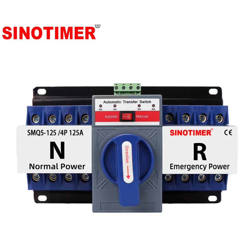 Comutator ATS Sinotimer 125A 4P trifazic automat/manual