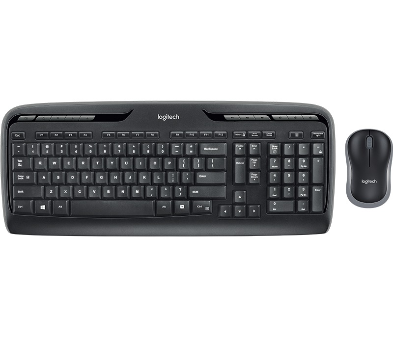Kit Wireless Logitech MK330 - Tastatura + Mouse M215 Negro