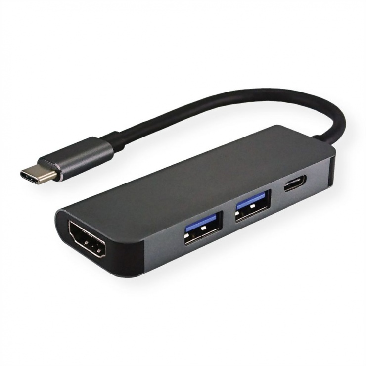 Docking Station USB-C Value, HDMI 4K și USB 3.0
