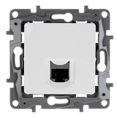 Priza Date RJ45 Legrand Niloe, Alb, CAT5