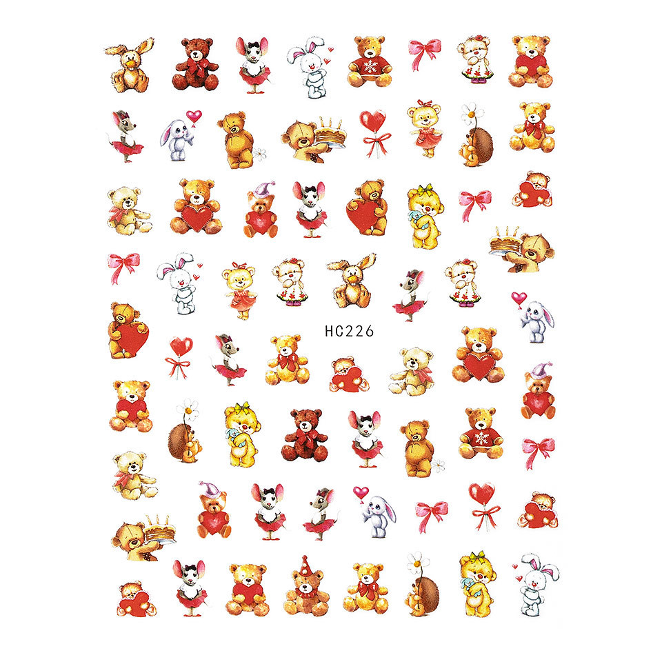 Abtibild Unghii SensoPRO Milano Cartoon Hugs HC226