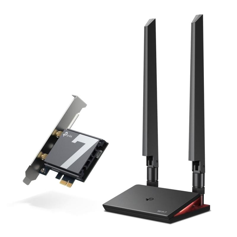 TP-Link BE9300 Wi-Fi 7 PCIe Adapter Tri-Band 9.3Gbps Bluetooth 5.4 - imagine 2