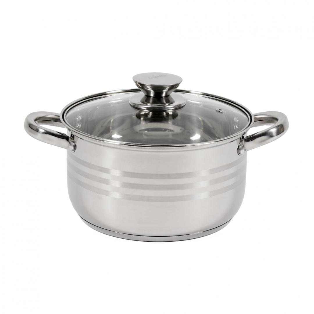 Semioala Inox Heinner MYRA 3.5L cu Capac - 20 cm