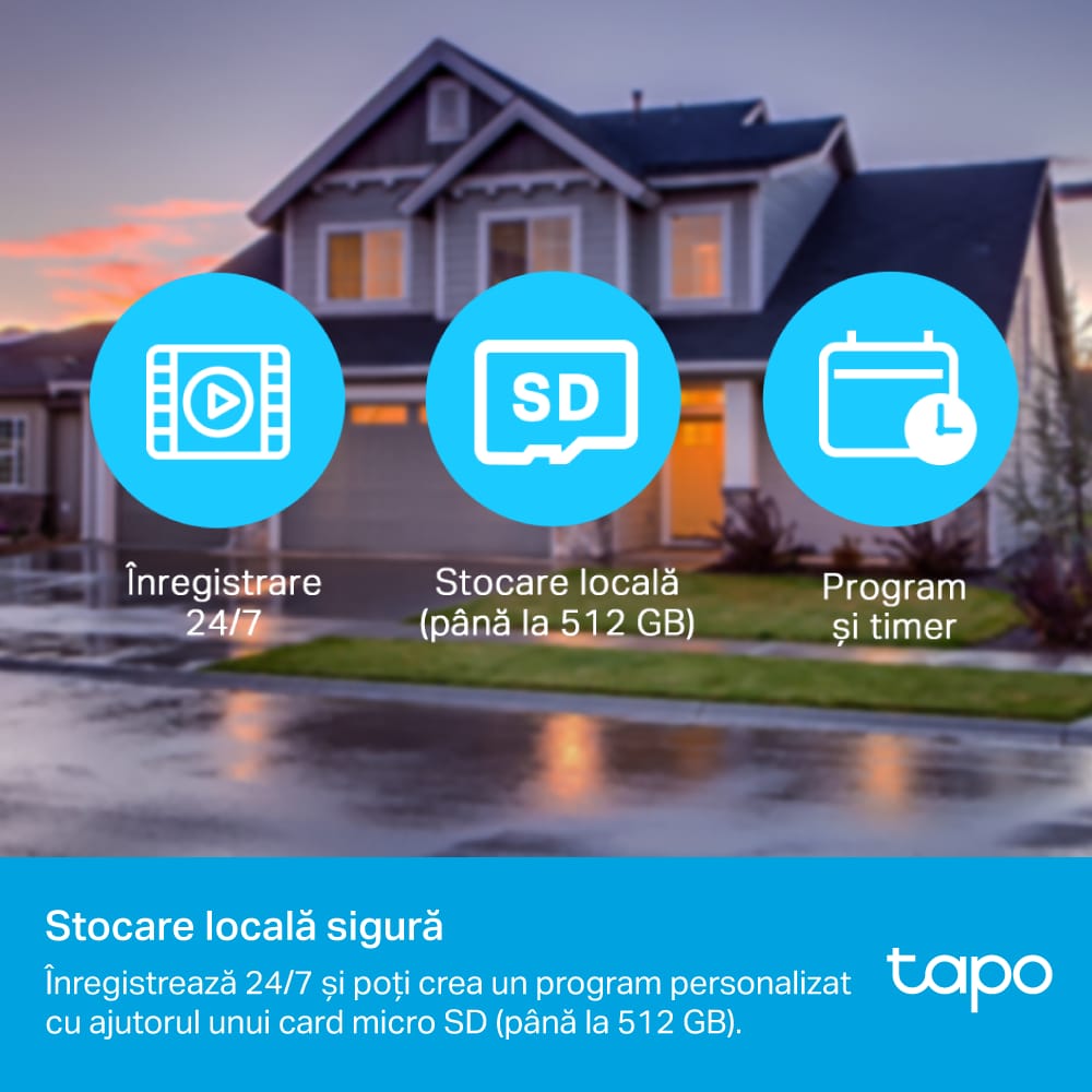 Tapo C500 Camera Exterior IP65, Full HD 1080p - imagine 16