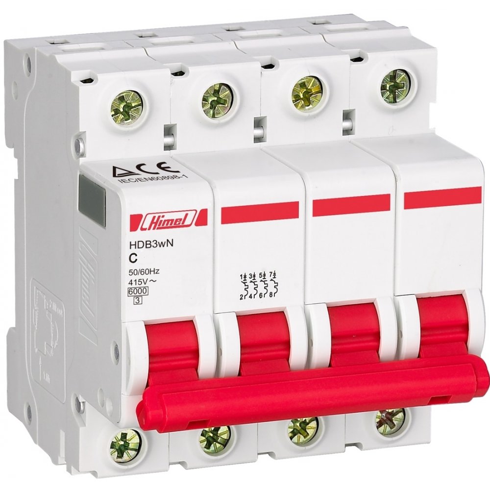 Siguranță Automată 4P 10A Himel | Protecție Sigură