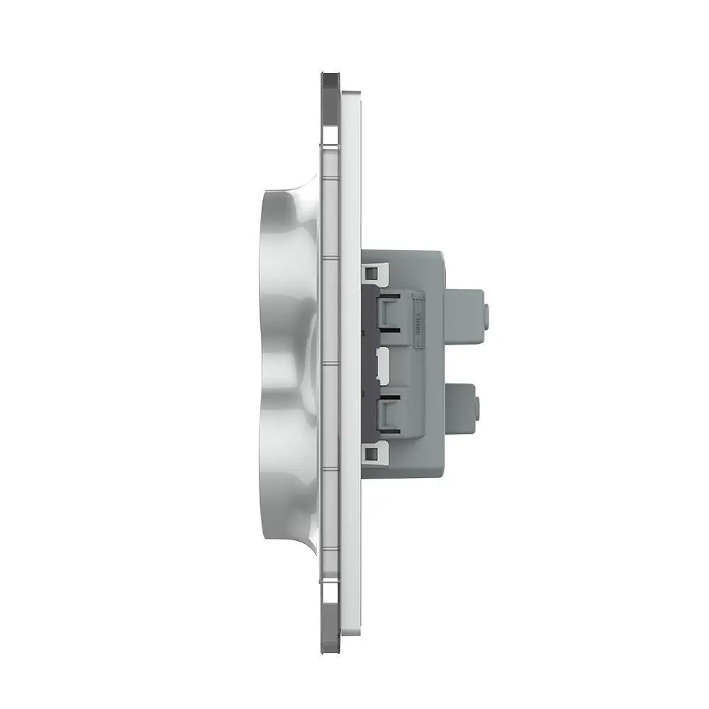 Priză Dublă Livolo Sticlă, Design Modern - imagine 15