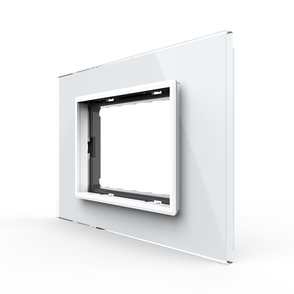 Rama sticlă Livolo 3 module Italian | Design modern
