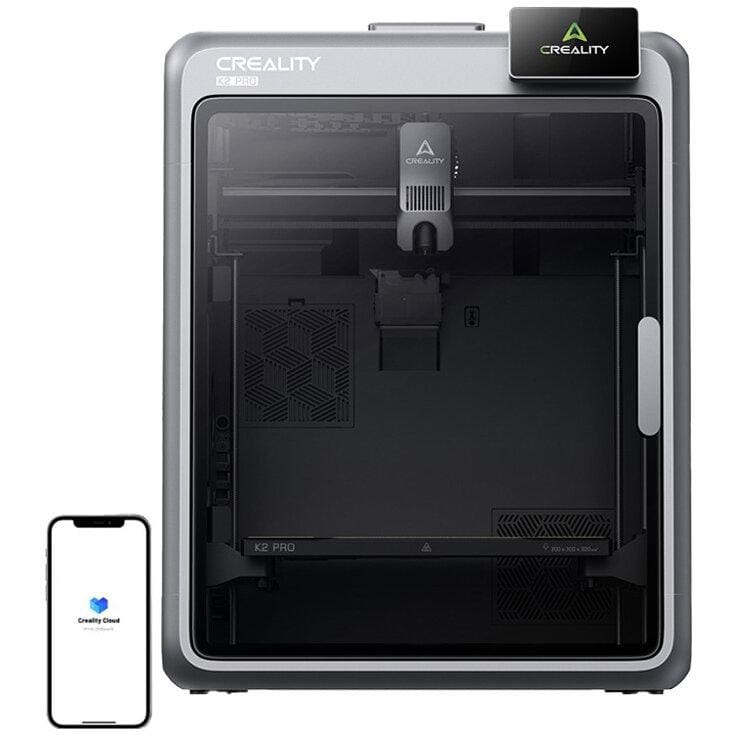 Imprimantă 3D Creality K2 Pro FDM - Viteză 600mm/s, 300x300x300mm - imagine 2
