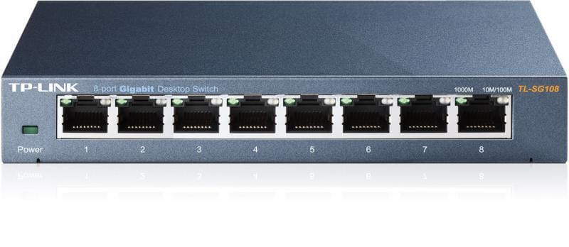 Switch TP-Link TL-SG108 8 Porturi Gigabit - Rețea Rapidă - imagine 4
