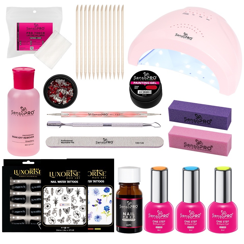 Kit Oja Semipermanenta One Step cu Lampa 36W - imagine 2