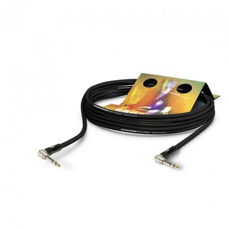 Cablu Audio Hicon 6.35mm 15m Unghi 90°