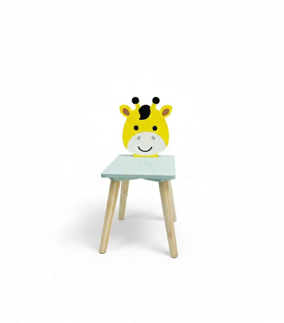 Scaun Copii Girafa U-Grow - MDF Rezistent, Design Jucăuș - imagine 2