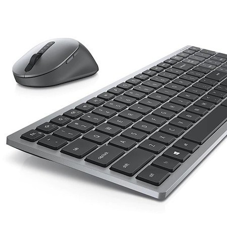 Kit Dell KM7321W Wireless Negru, Ergonomic - imagine 5