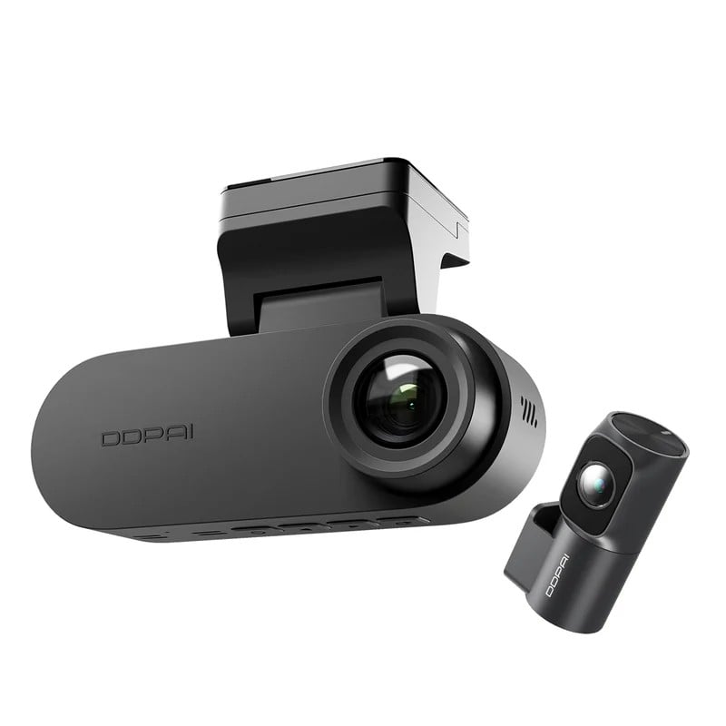 Camera auto DDPAI N2 Dual 2K+1080P, Night Vision, Wi-Fi