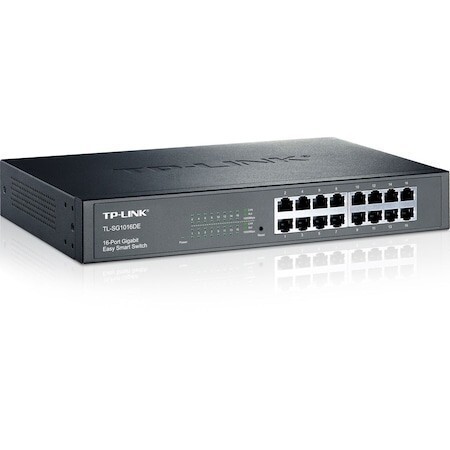 Switch TP-Link TL-SG1016DE 16 Porturi Gigabit Easy Smart - imagine 2