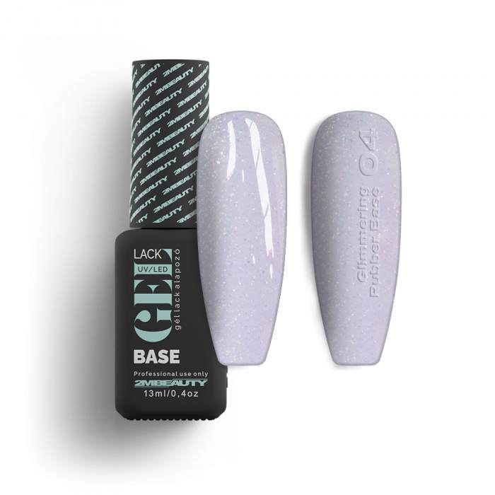 Oja Semipermanenta Nailshop GELlack 2M Rubber Base 04, 13ml