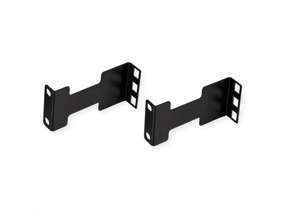 Set 2 buc extensie adancime cabinet 19" 1U metal 101.5mm, Value 26.99.0421