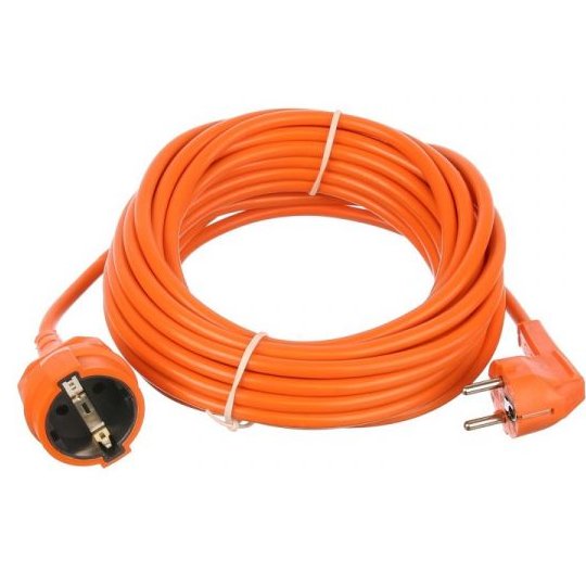 Prelungitor 10m Cauciucat Portocaliu Ted Electric