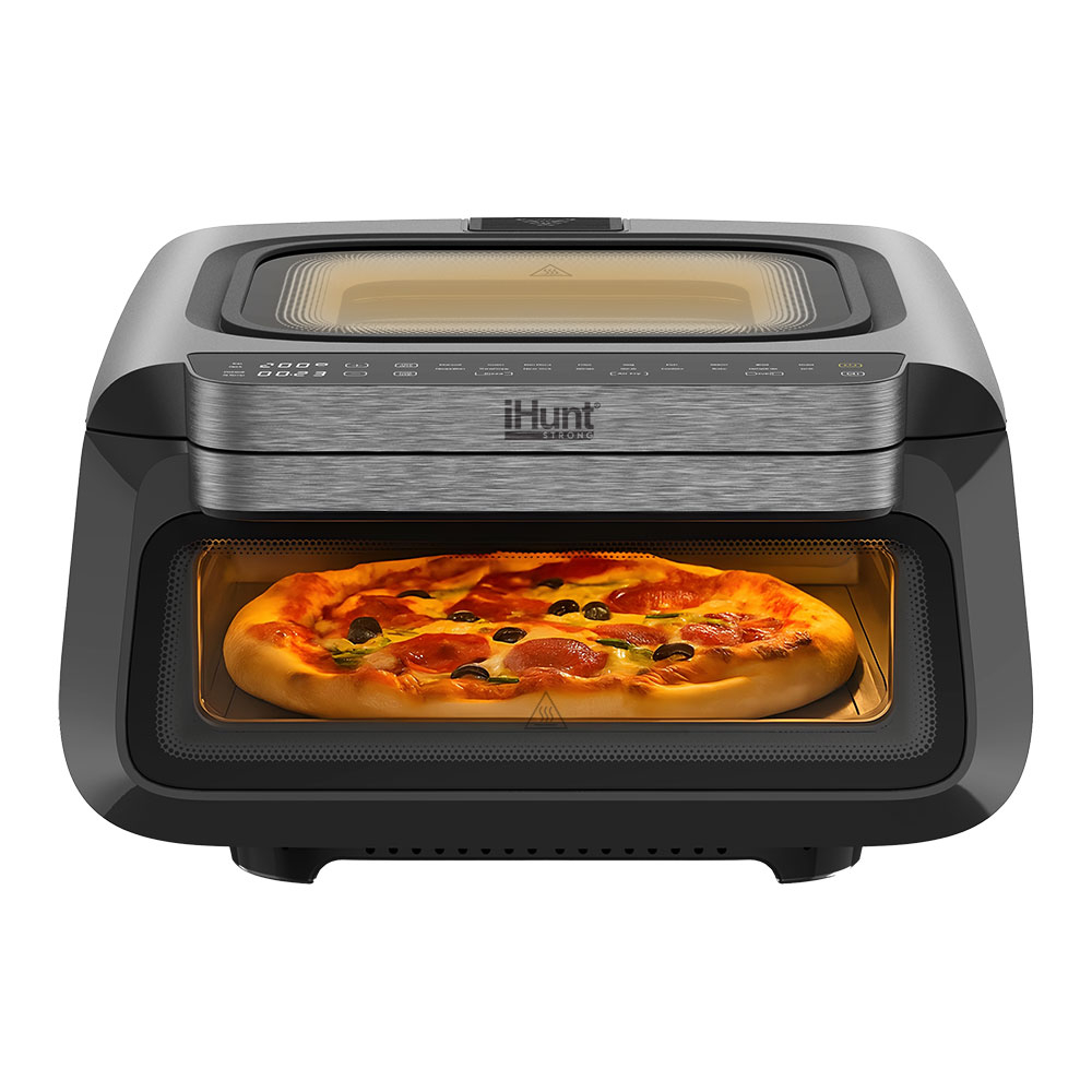 iHunt Bro Pizza Air Fryer ULTRA FAST, 13L, 2100W