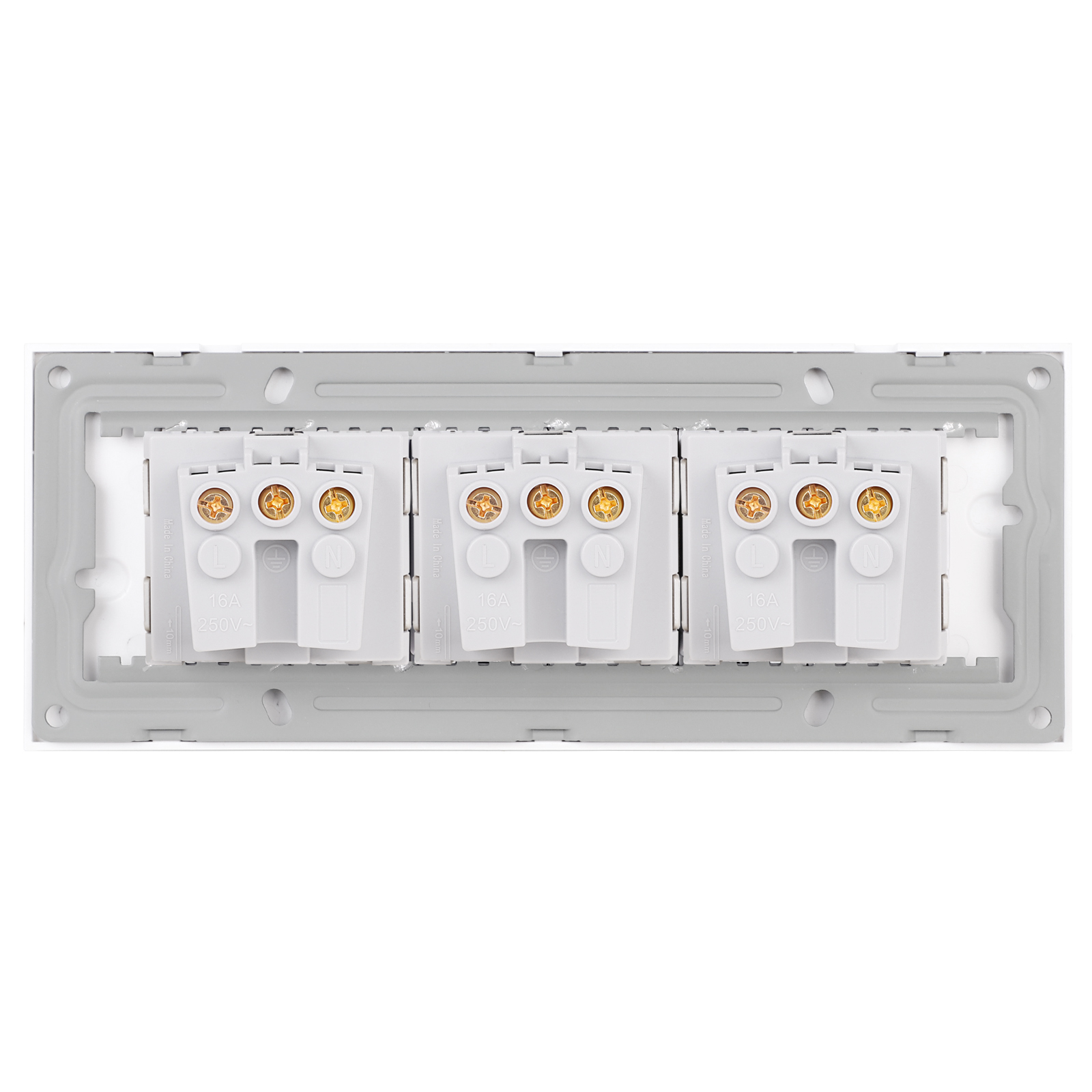 Priza Tripla Luxion Sticlă 6M - imagine 4