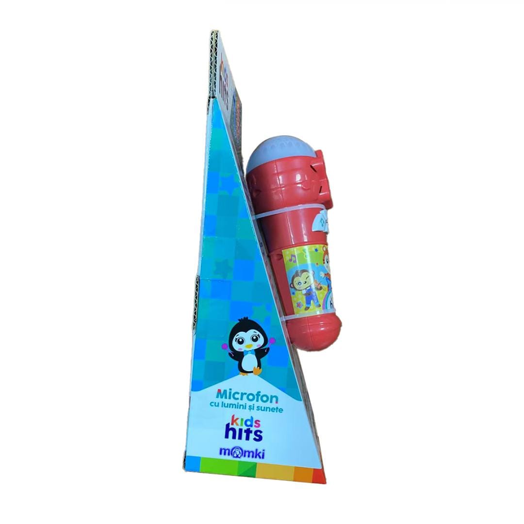Microfon Copii cu Lumini și Sunete Kids Hits - Karaoke - imagine 6