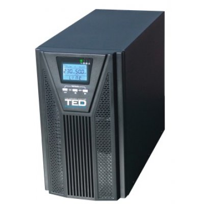 UPS 2000VA Online TED Electric, Sinusoida Pura, 1800W