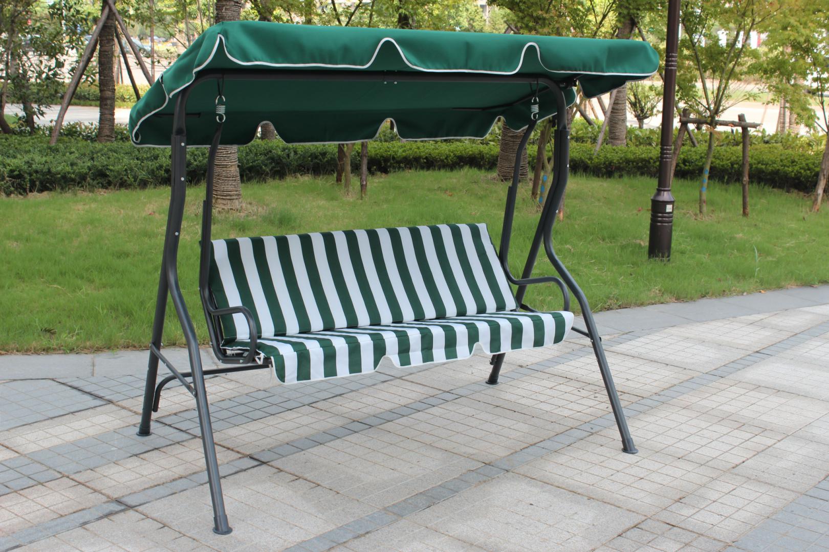 Balansoar 3 Locuri Verde | HR - Relaxare pentru Grădină - imagine 2