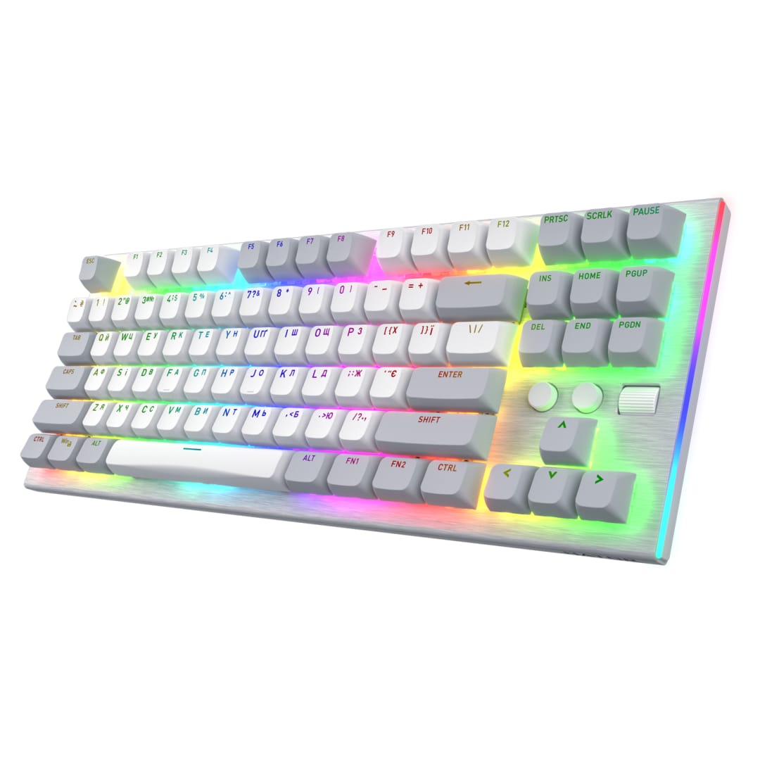 Tastatură mecanică HATOR Gravity TKL RGB USB Switch Aurum Orange - imagine 2