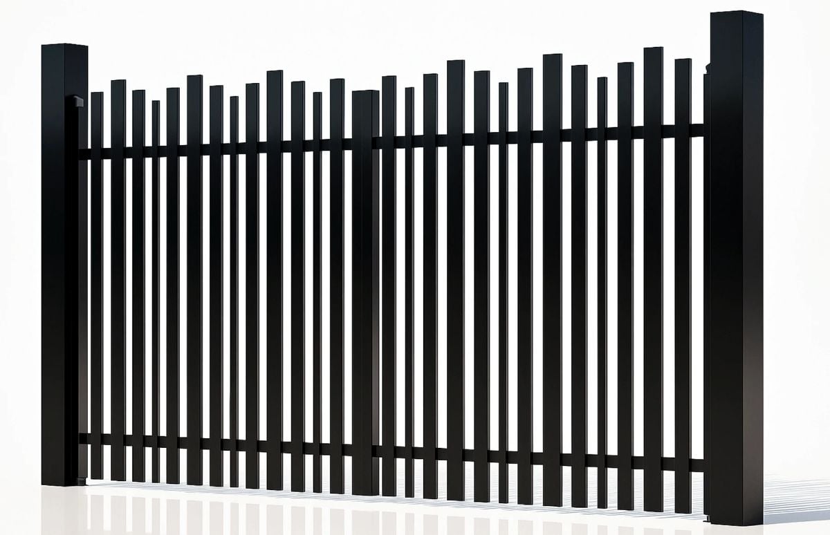 Poartă Auto Batantă Virtuoso Light Wave Aluminiu 3000x1800mm