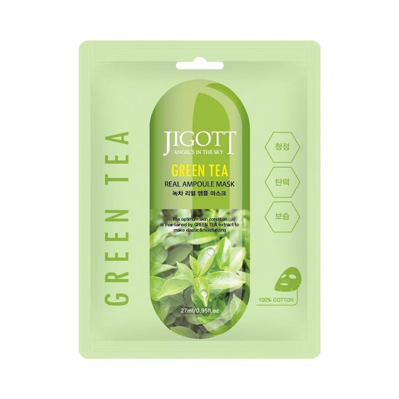Mască Green Tea Jigott - Antioxidant 27ml