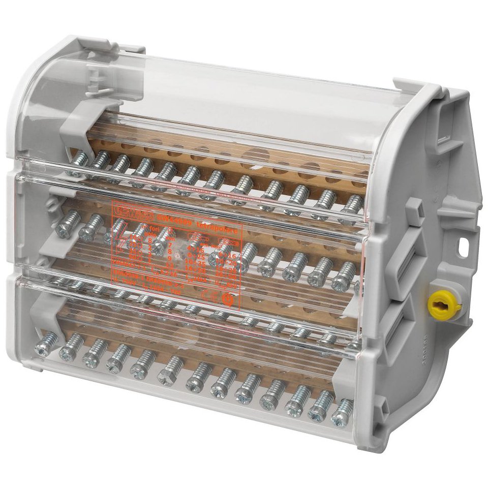Distribuitor 4 poli 100A Gewiss GW44696