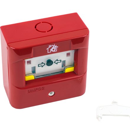 Buton adresabil de alarmare incendiu UNIPOS FD7150N