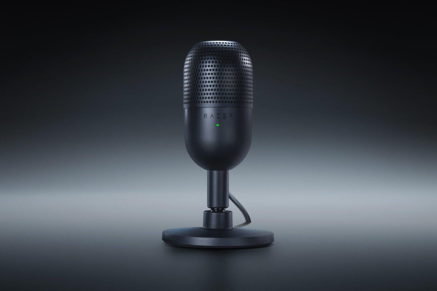 Microfon Razer Seiren V3 Chroma RGB USB Profesional Negru - imagine 2