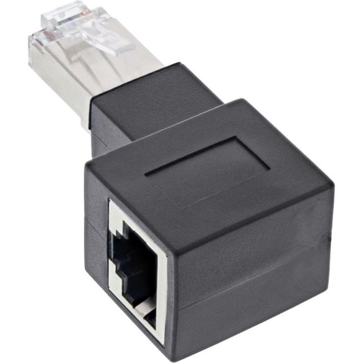 Adaptor RJ45 Unghi Dreapta InLine Cat.6A