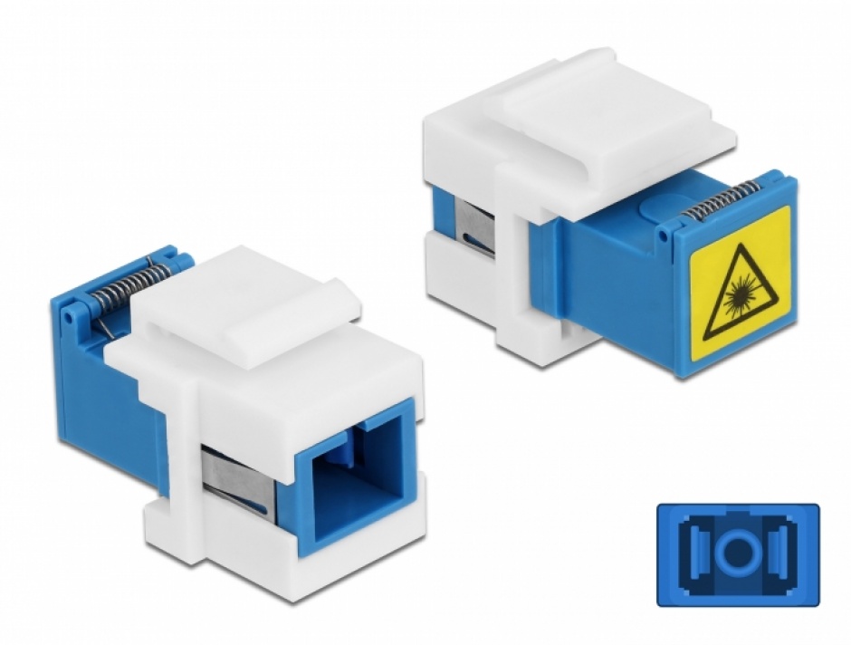 Modul Keystone SC Simplex Delock cu protecție laser