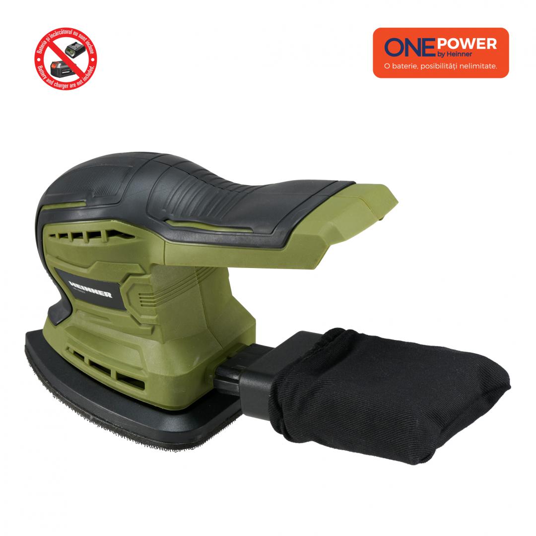 Șlefuitor 18V One Power by Heinner - 1200 OPM, Fără Baterie - imagine 3