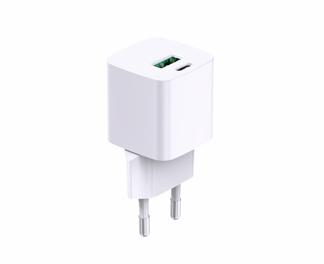 Încărcător USB Serioux 33W cu USB-C și USB-A - Rapid și Compact