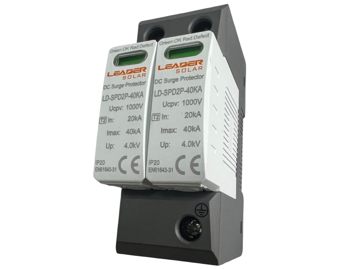 LD-SPD2P-40kA Descarcator DC 1000V Protecție Supratensiuni - imagine 2