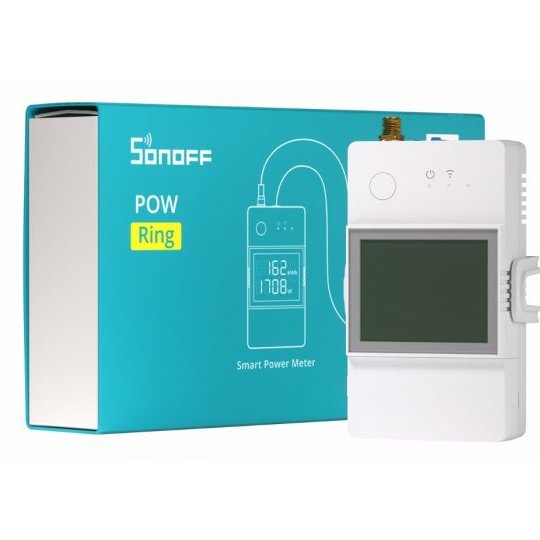 Contor Energie Sonoff POWCT, Wi-Fi, 50A, Monitorizare