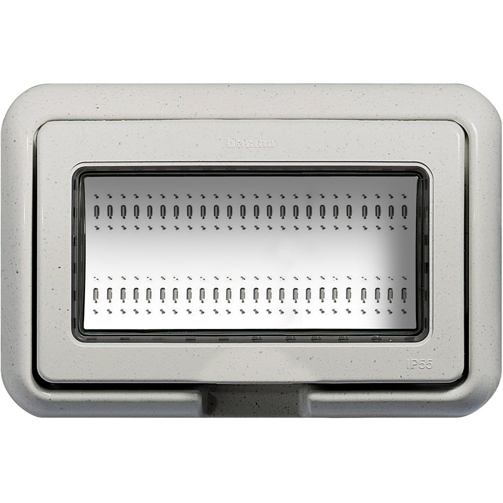 Placă Ornament 4 Module IP55 Bticino Alb