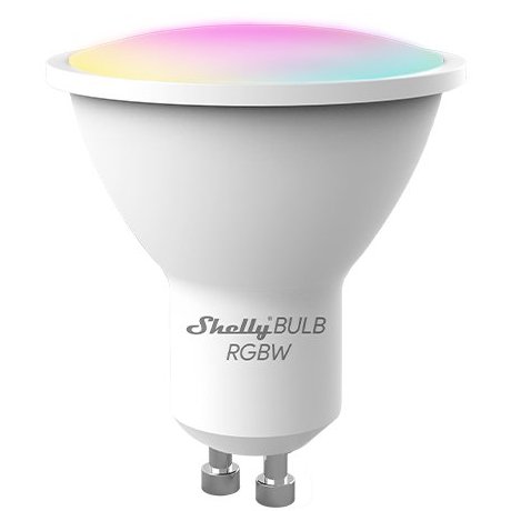 Bec LED Smart Shelly Duo RGBW GU10, Wi-Fi