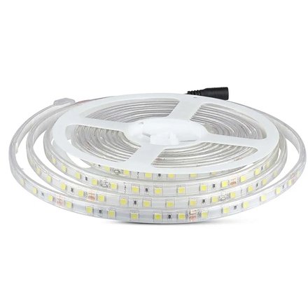 Banda LED V-TAC IP65 5M 24V Lumina Neutra
