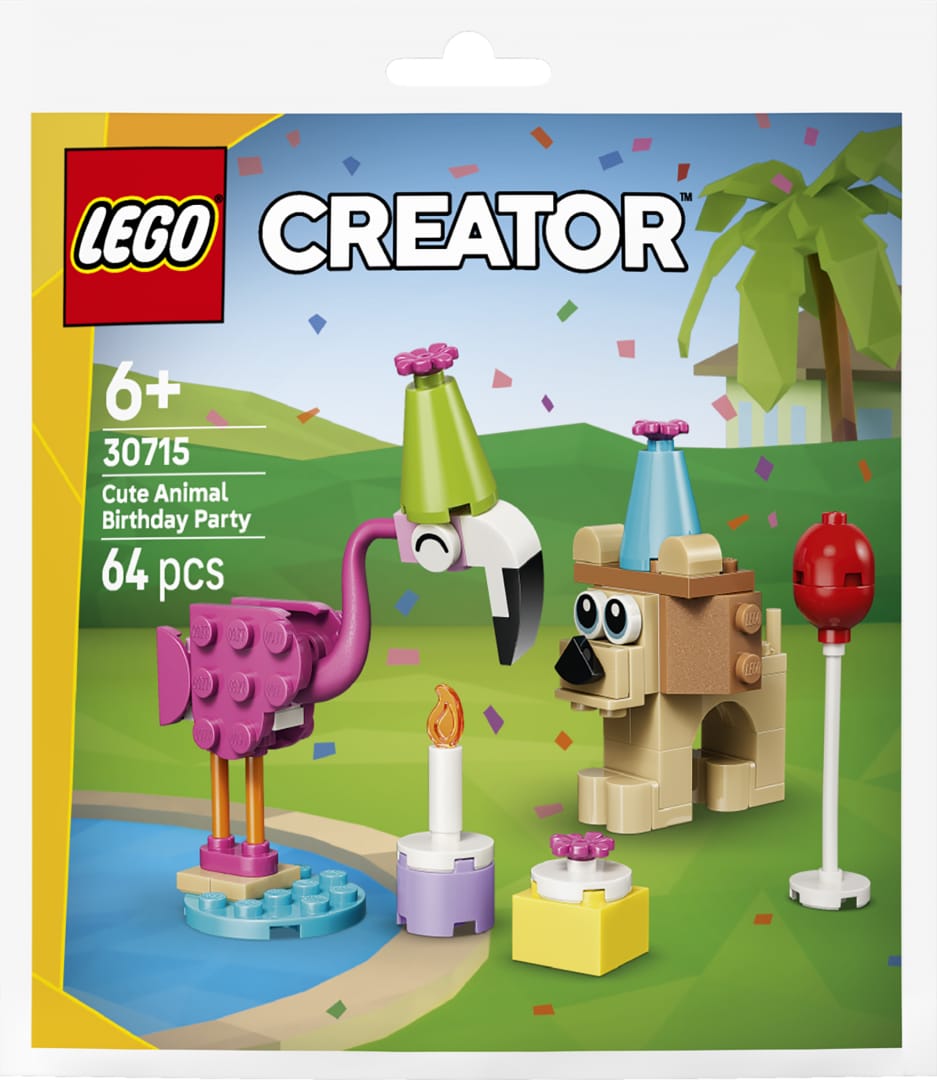 Lego Party Animals 30715 - Set de Zi de Naștere - imagine 2