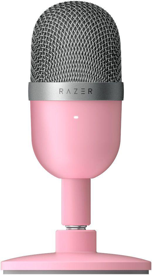 Microfon USB Razer Seiren V3 Mini Ultra Compact - Roz