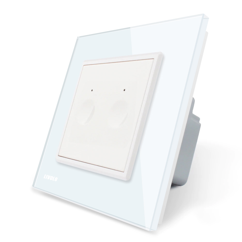 Intrerupator Dublu Wireless Livolo Sticla Touch