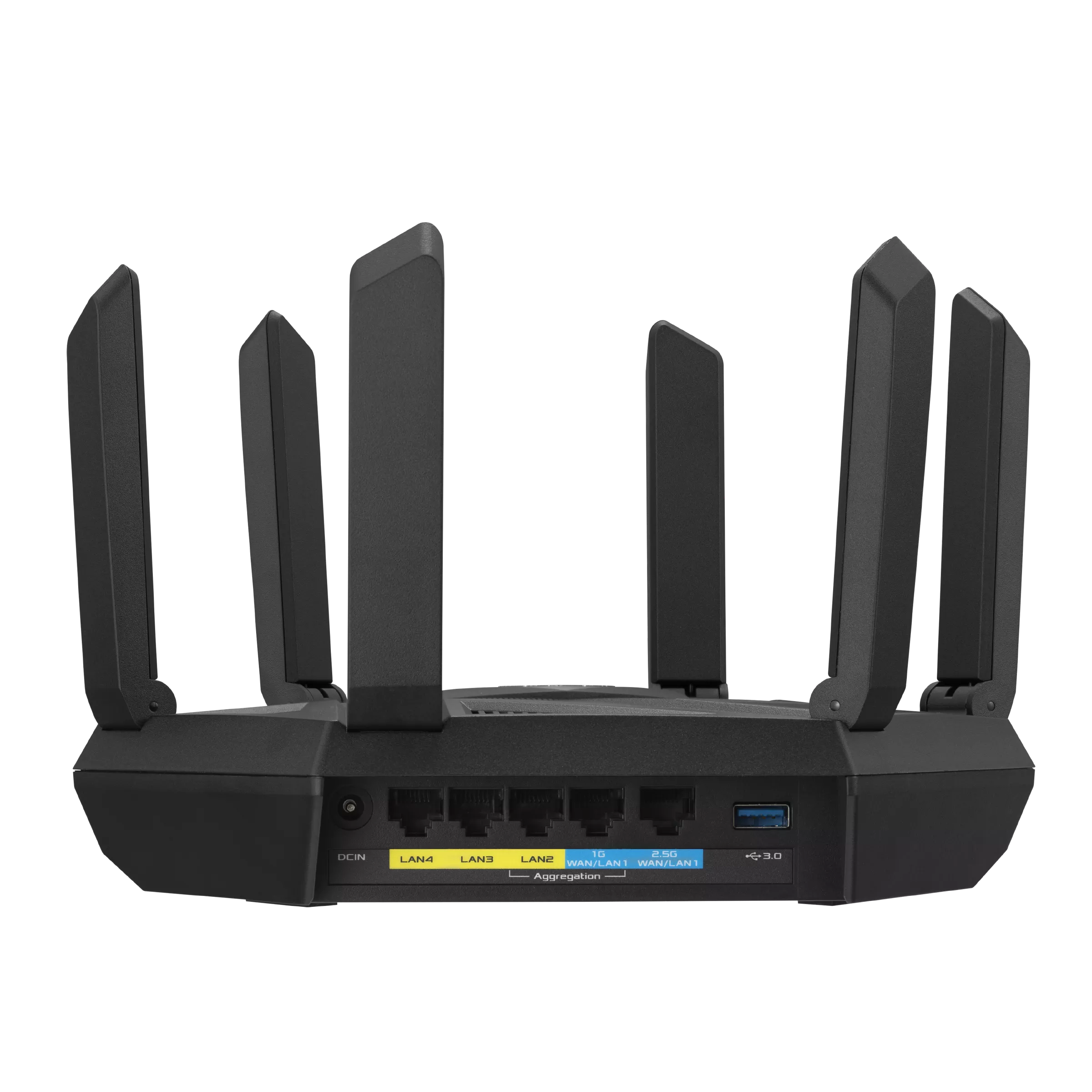 Router Gaming ASUS RT-AXE7800 Tri-Band Wi-Fi 6E 7800Mbps - imagine 2