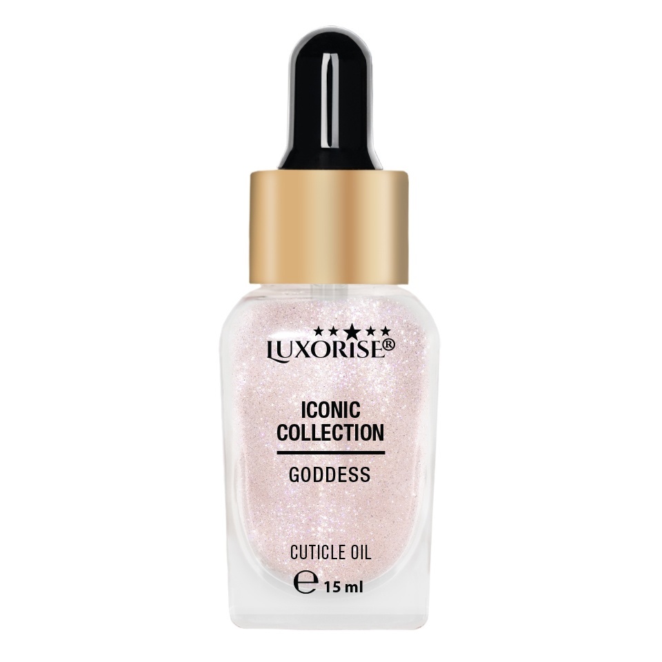 Ulei Cuticule Goddess Luxorise 15ml cu Sclipici