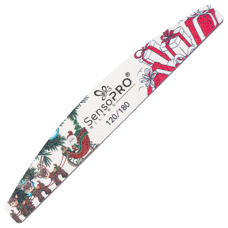 Pila Unghii Semiluna 120/180 Santa's Joy SensoPRO