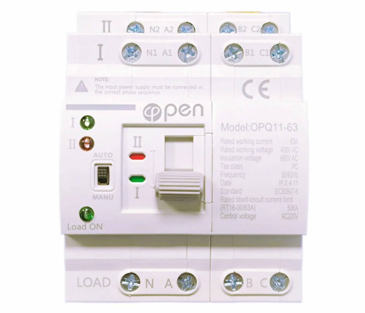 Safer ATS 63A - Comutator Trifazat Automat